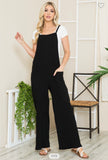 Wide Leg Overalls