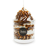 Bellissimo Soy Dessert Jar Candle Decor - Chocolate Scent - Summer Lush Boutique 